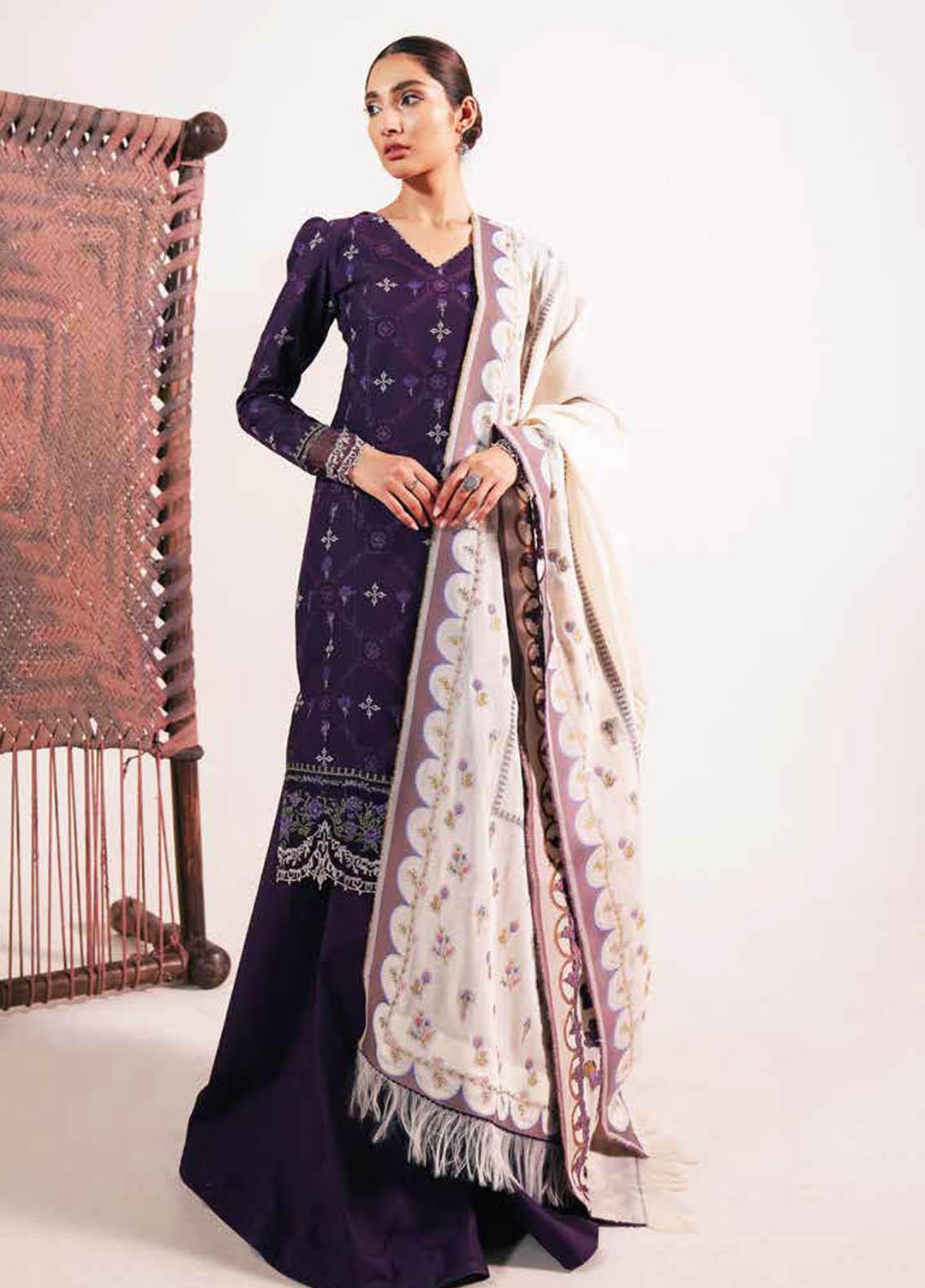 Zara Shahjahan Embroidered Lawn Suits Unstitched 3 Piece ZS21L 06 Fajal-B - Summer Collection