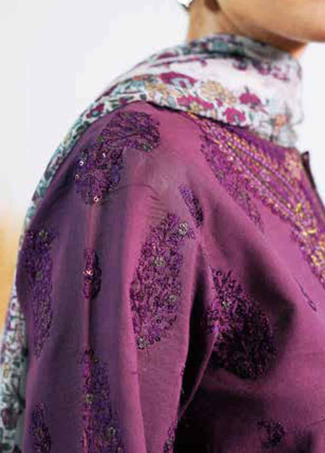 Zara Shahjahan Embroidered Lawn Suits Unstitched 3 Piece ZS21L 11 Arjumand-A - Summer Collection