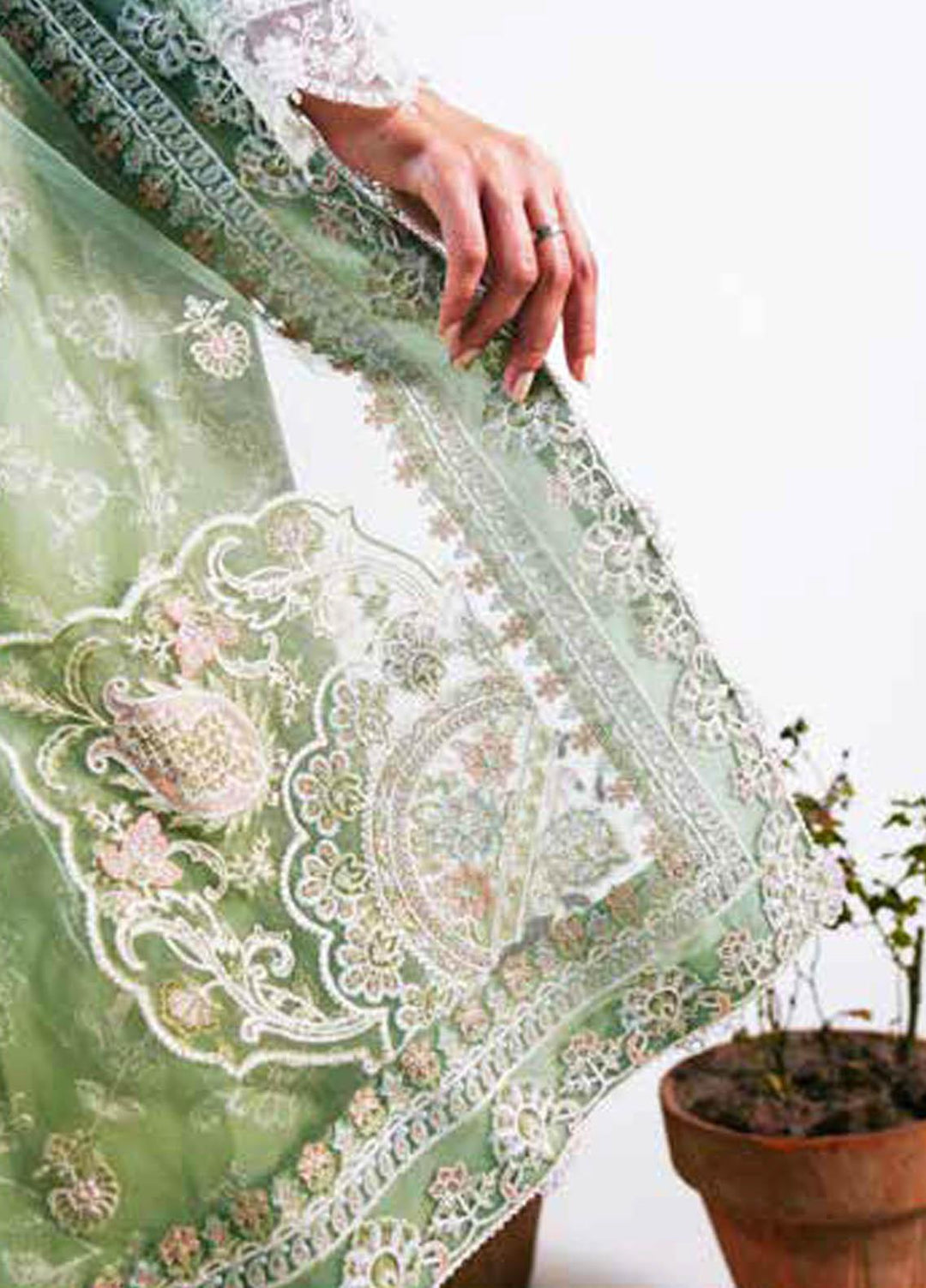 Zara Shahjahan Embroidered Lawn Suits Unstitched 3 Piece ZS21L 17 Rano-A - Summer Collection