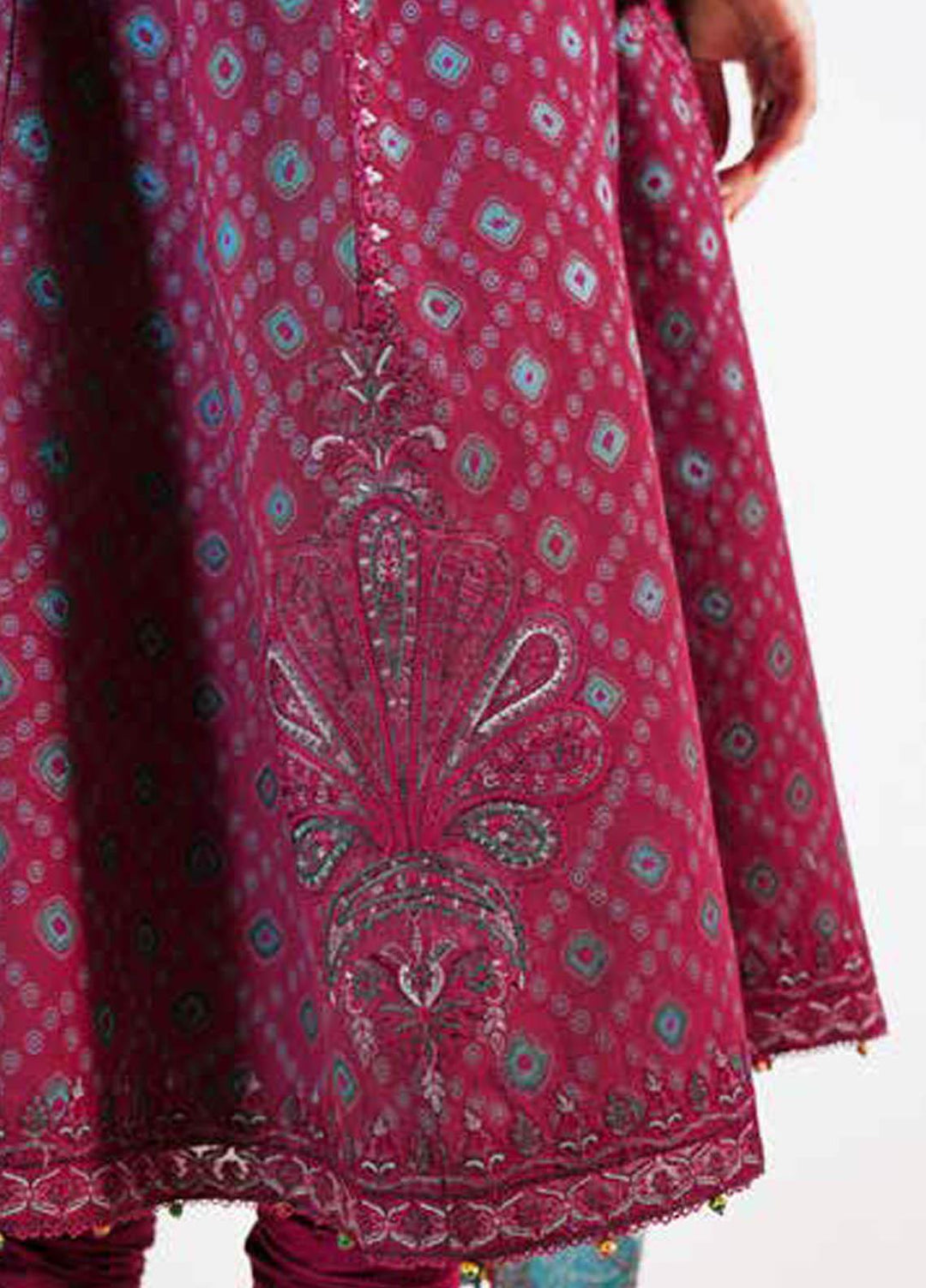 Zara Shahjahan Embroidered Lawn Suits Unstitched 3 Piece ZS21L 22 Shazia-B - Summer Collection