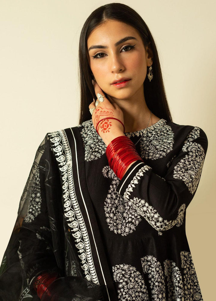 Zara Shahjahan Embroidered  Suits Unstitched 3 Piece ZS23SL-V2 D-03 - Summer Collection