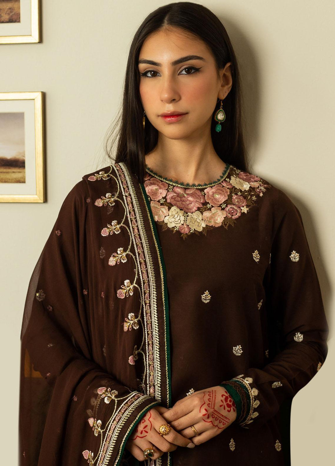 Zara Shahjahan Embroidered  Suits Unstitched 3 Piece ZS23SL-V2 D-04 - Summer Collection
