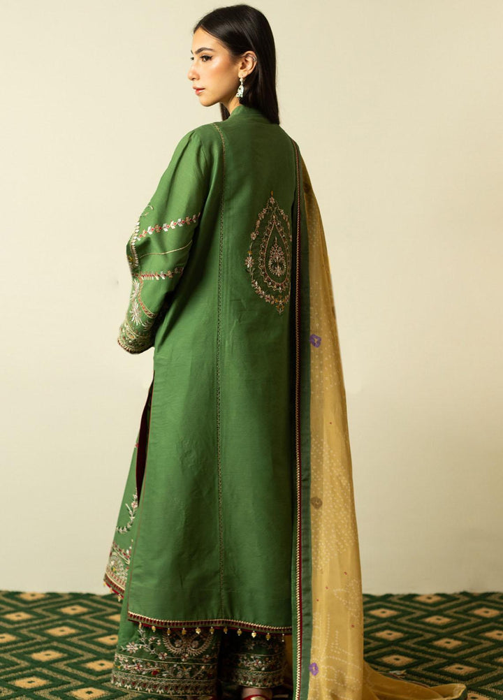 Zara Shahjahan Embroidered  Suits Unstitched 3 Piece ZS23SL-V2 D-09 - Summer Collection