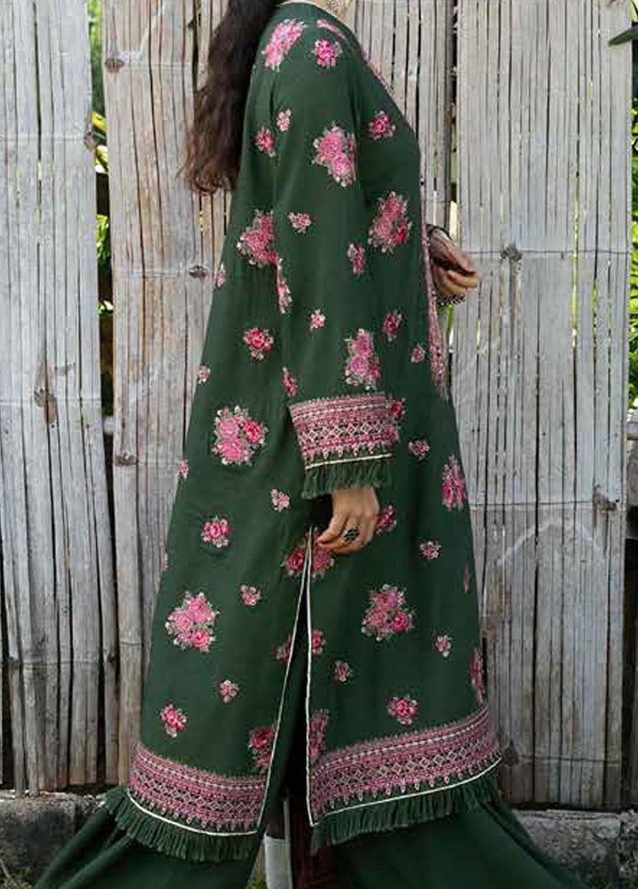 Zara Shahjahan Embroidered Linen Suits Unstitched 3 Piece ZS22WS Gulnaar - Winter Collection