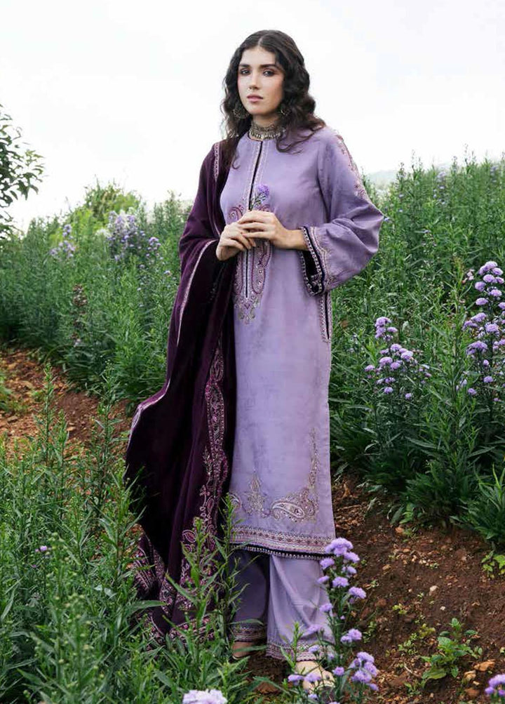 Zara Shahjahan Embroidered Jacquard Suits Unstitched 3 Piece ZS22WS Nihal - Winter Collection