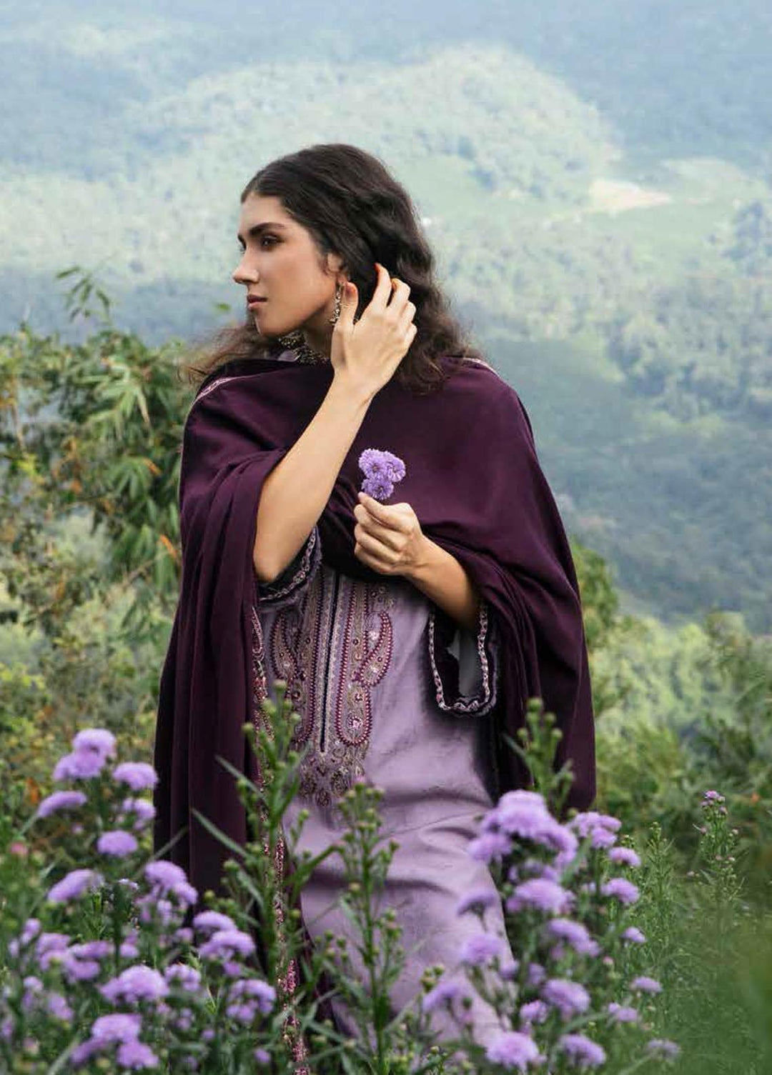 Zara Shahjahan Embroidered Jacquard Suits Unstitched 3 Piece ZS22WS Nihal - Winter Collection