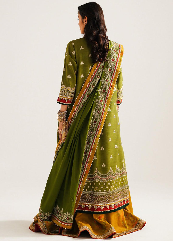 Zara Shahjahan Embroidered Khaddar Suits Unstitched 3 Piece ZS23WL D6 - Winter Luxury Collection