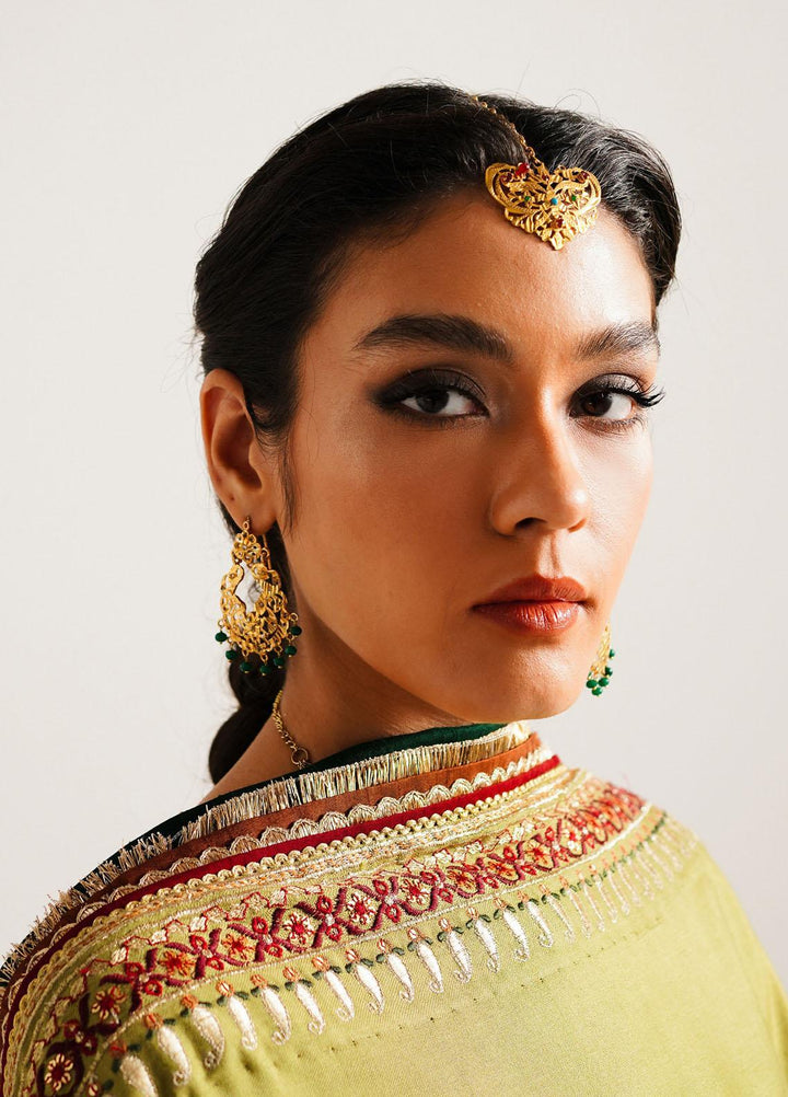 Zara Shahjahan Embroidered Khaddar Suits Unstitched 3 Piece ZS23WL D7 - Winter Luxury Collection