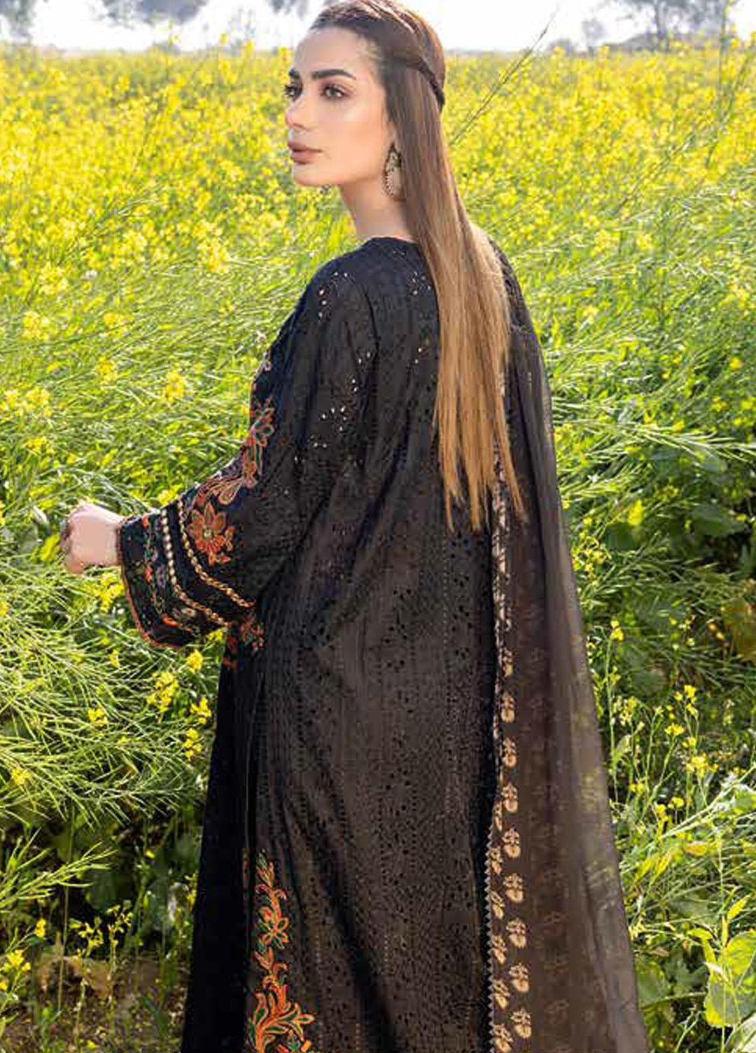 Zard By Charizma Embroidered Lawn Suits Unstitched 3 Piece CRZ23Z CCK-01 - Summer Collection