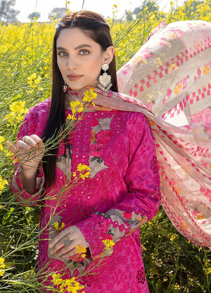 Zard By Charizma Embroidered Lawn Suits Unstitched 3 Piece CRZ23Z CCK-02 - Summer Collection