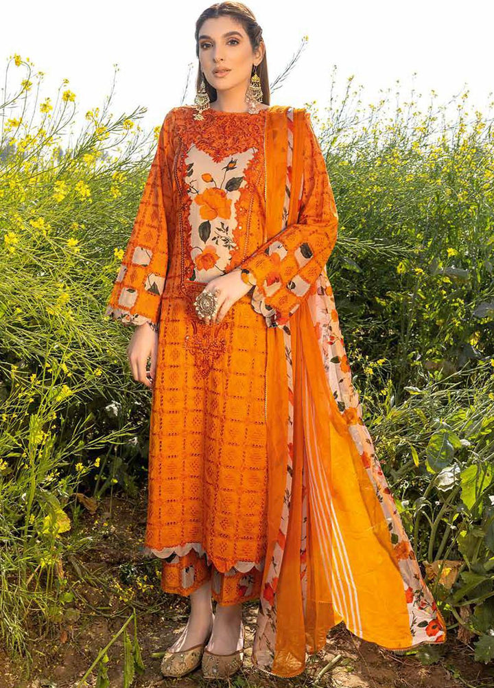 Zard By Charizma Embroidered Lawn Suits Unstitched 3 Piece CRZ23Z CCK-03 - Summer Collection