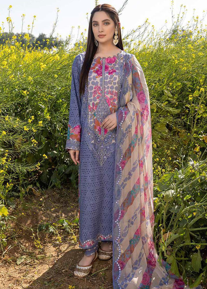 Zard By Charizma Embroidered Lawn Suits Unstitched 3 Piece CRZ23Z CCK-07 - Summer Collection