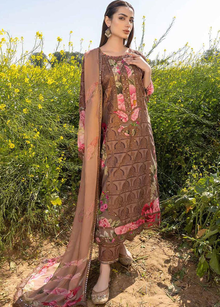 Zard By Charizma Embroidered Lawn Suits Unstitched 3 Piece CRZ23Z CCK-08 - Summer Collection