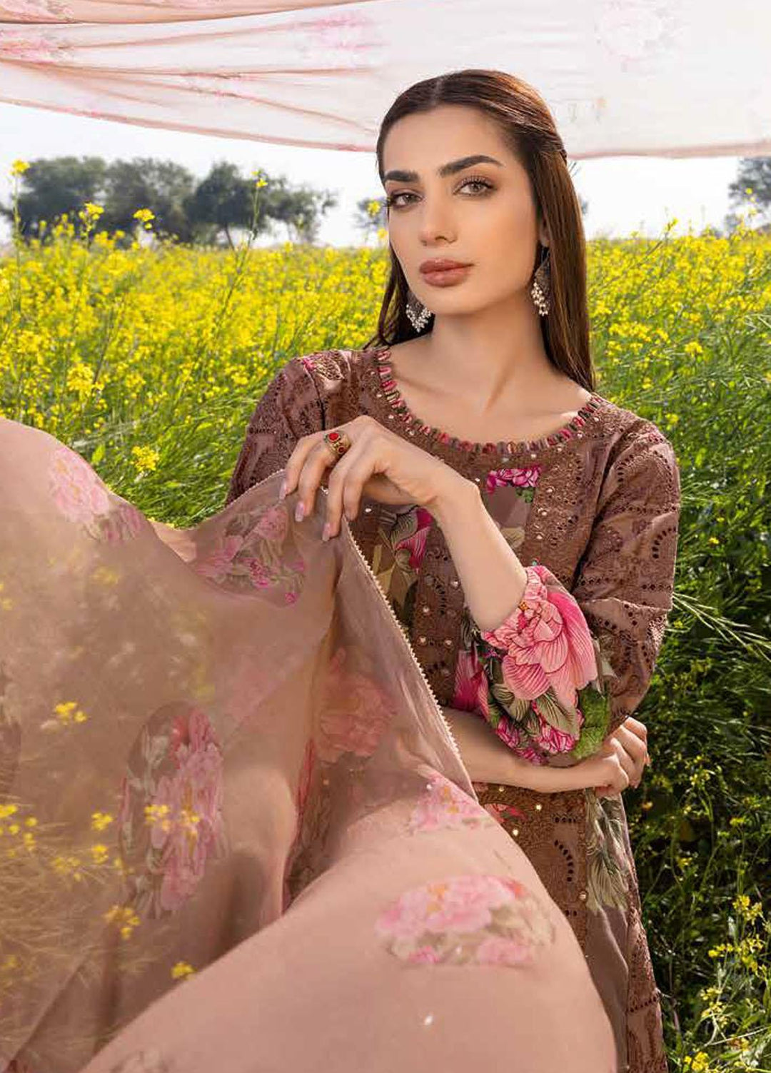 Zard By Charizma Embroidered Lawn Suits Unstitched 3 Piece CRZ23Z CCK-08 - Summer Collection