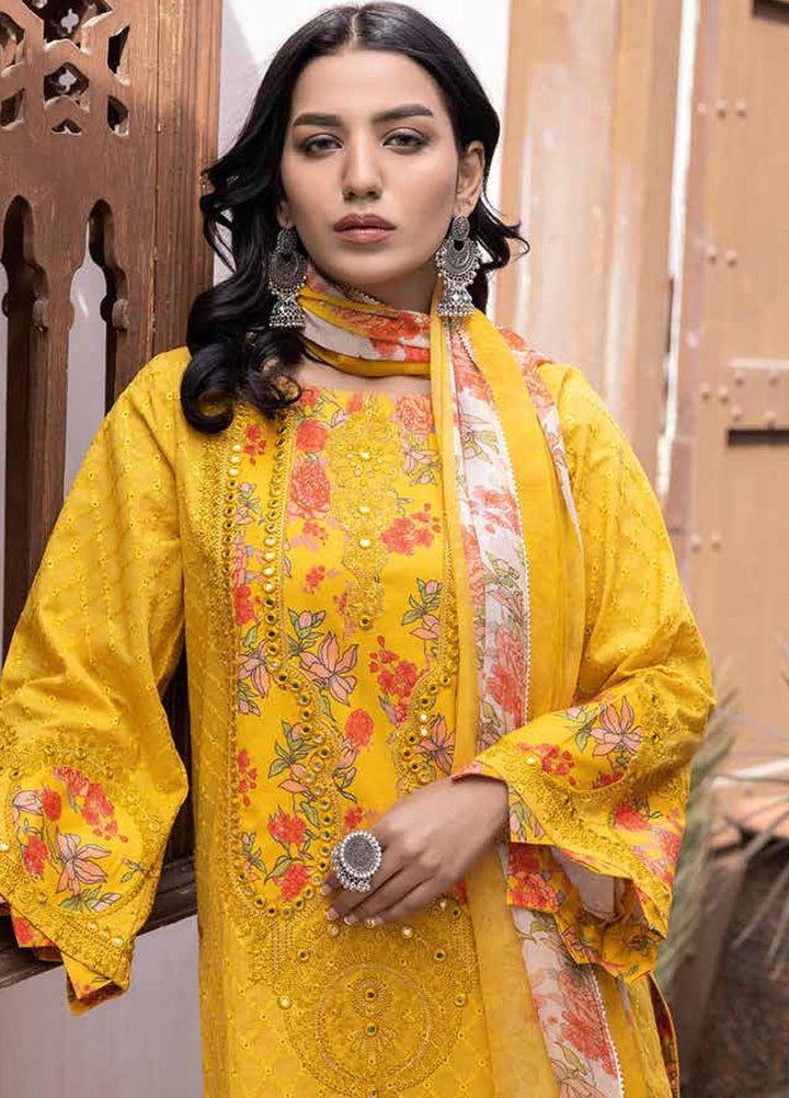 Zard By Charizma Embroidered Lawn Suits Unstitched 3 Piece CRZ23Z CCK-10 - Summer Collection