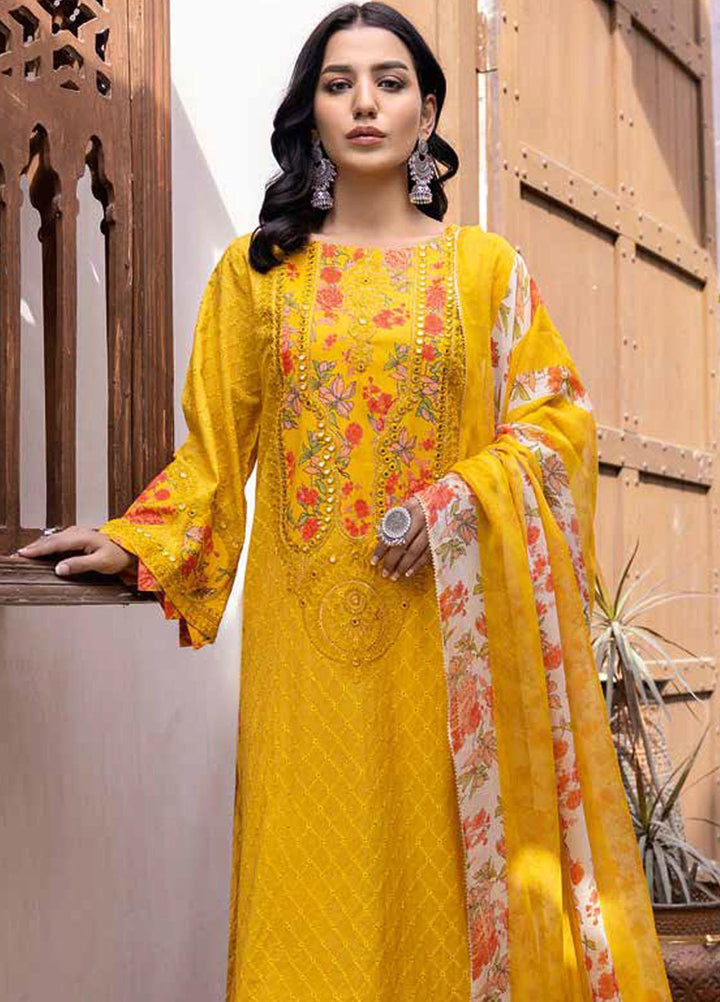 Zard By Charizma Embroidered Lawn Suits Unstitched 3 Piece CRZ23Z CCK-10 - Summer Collection