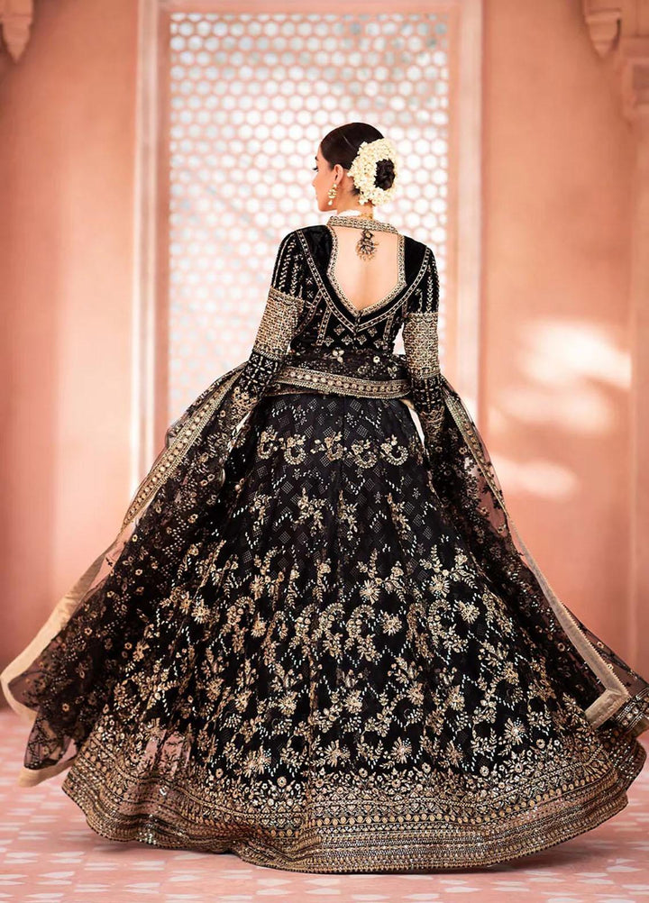 Zardozi By AIK Atelier Embroidered Velvet Suits Unstitched 3 Piece AIK23Z Look 04 - Premium Collection