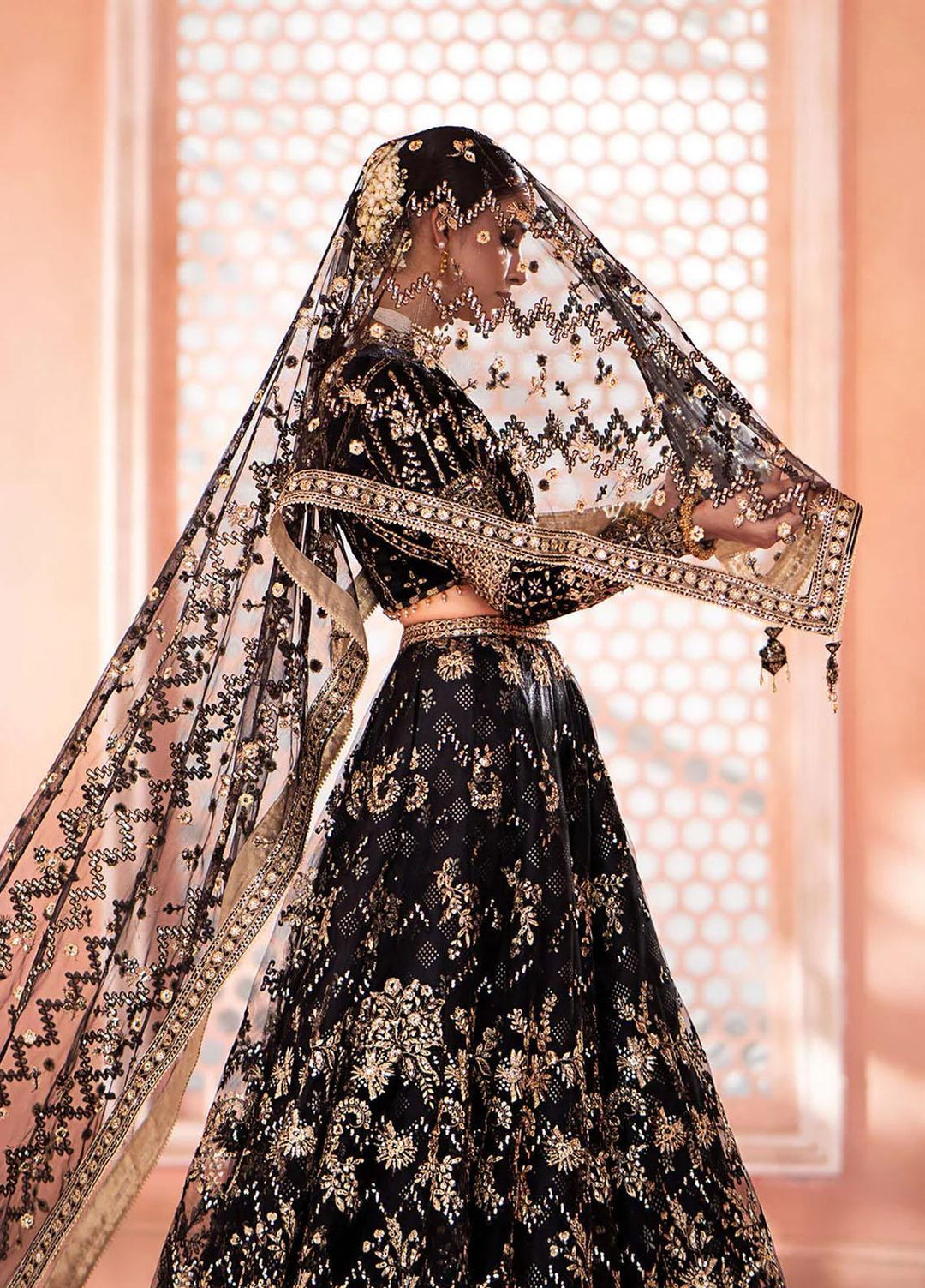 Zardozi By AIK Atelier Embroidered Velvet Suits Unstitched 3 Piece AIK23Z Look 04 - Premium Collection