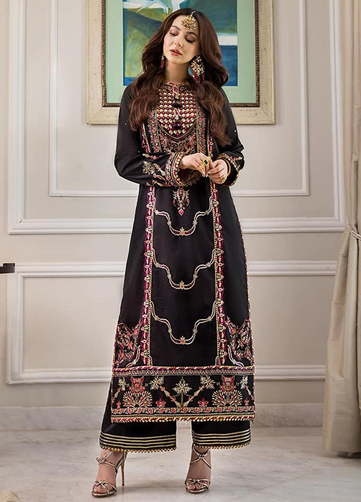 Zari Sitara By Asim Jofa Embroidered Cotton  Unstitched Kurties AJ23ZS AJZS-25 - Luxury Eid Collection