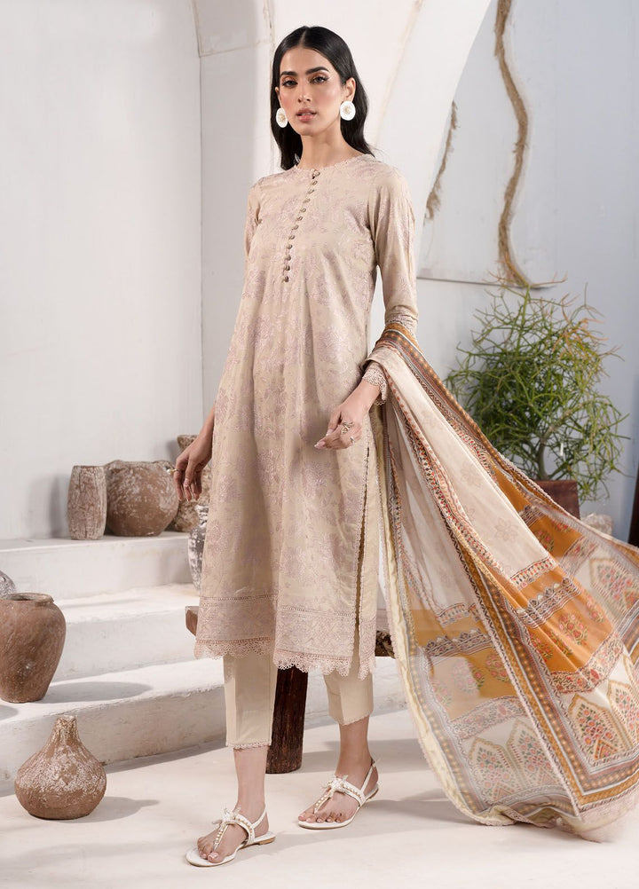 Zarif Embroidered Lawn Suit Unstitched 3 Piece ZF24E ZL 08 Divah - Eid Collection