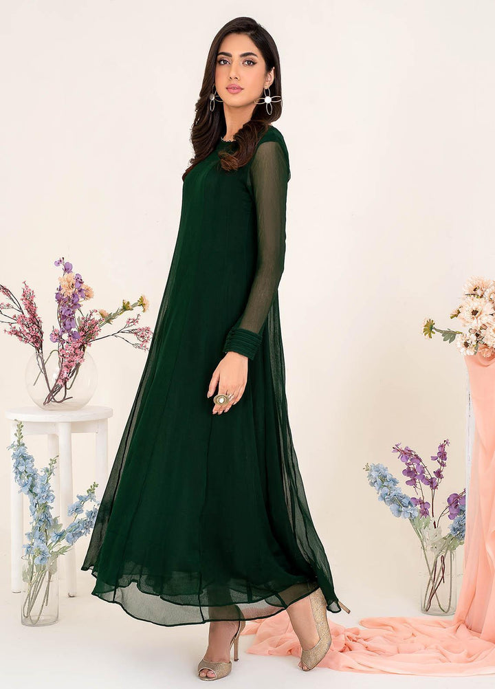 Zarif Casual Pret  Chiffon 2 Piece Suit GREEN ORCHID