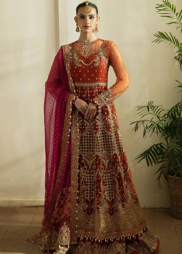 Zarin by Eleshia Embroidered Net Suits Unstitched 3 Piece ELS24ZL Safina - Formal Collection