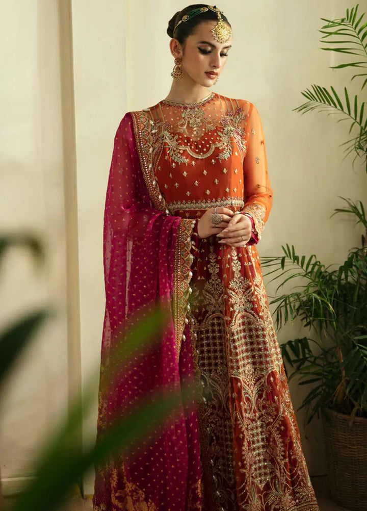 Zarin by Eleshia Embroidered Net Suits Unstitched 3 Piece ELS24ZL Safina - Formal Collection