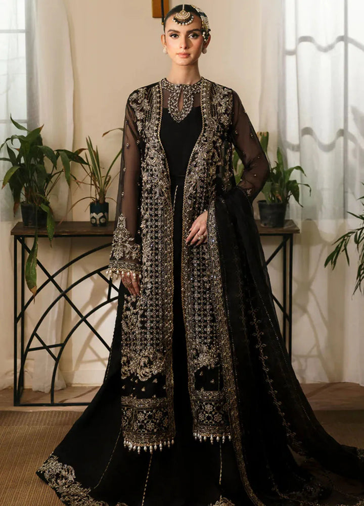 Zarin by Eleshia Embroidered Organza Suits Unstitched 3 Piece ELS24ZL Mahroz - Formal Collection