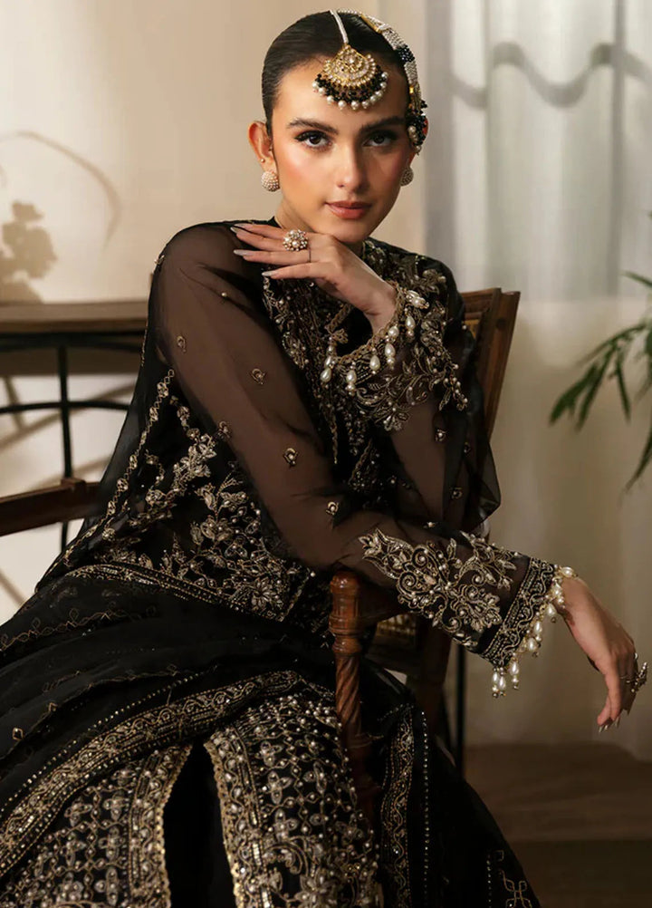 Zarin by Eleshia Embroidered Organza Suits Unstitched 3 Piece ELS24ZL Mahroz - Formal Collection