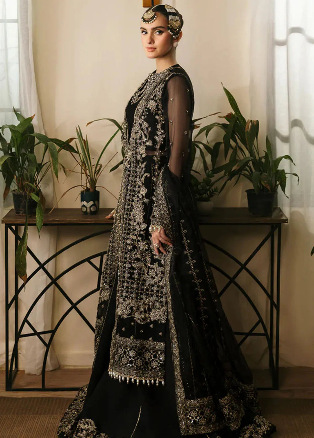 Zarin by Eleshia Embroidered Organza Suits Unstitched 3 Piece ELS24ZL Mahroz - Formal Collection