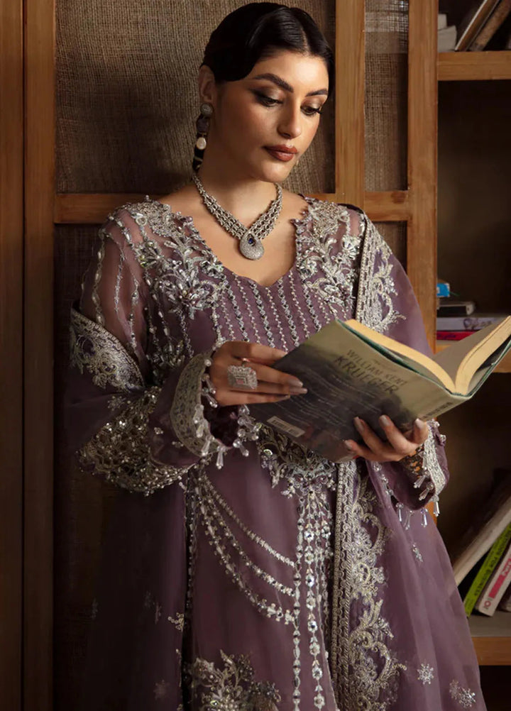 Zarin by Eleshia Embroidered Organza Suits Unstitched 3 Piece ELS24ZL Zarif - Formal Collection
