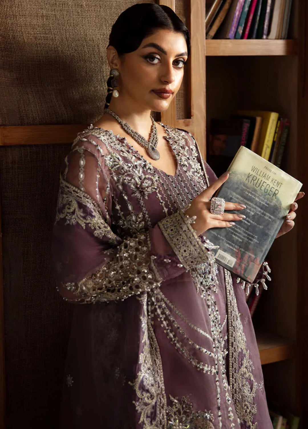 Zarin by Eleshia Embroidered Organza Suits Unstitched 3 Piece ELS24ZL Zarif - Formal Collection