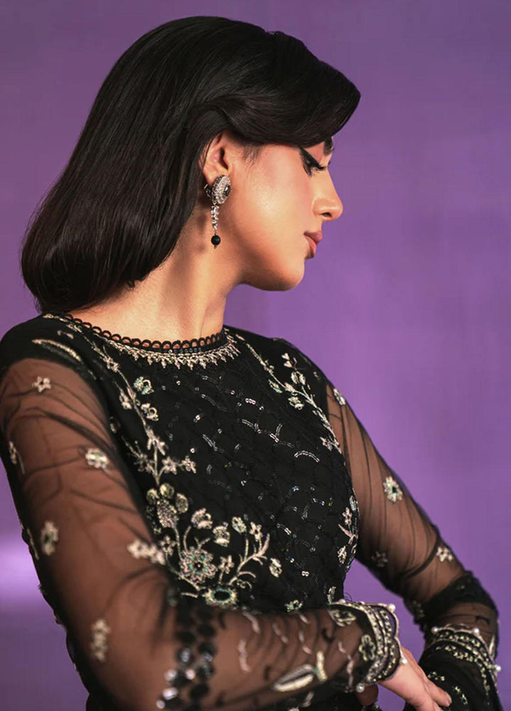 Zarish By Gisele Embroidered Net Suits Unstitched 3 Piece GL23Z KHAISTA - Festive Collection