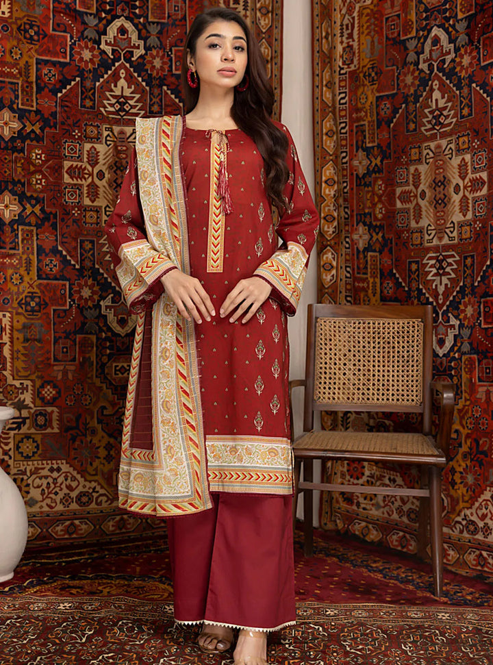 Zariwa By Regalia Textiles Printed Lawn Suit Unstitched 3 Piece RGT24Z D-01 - Summer Collection
