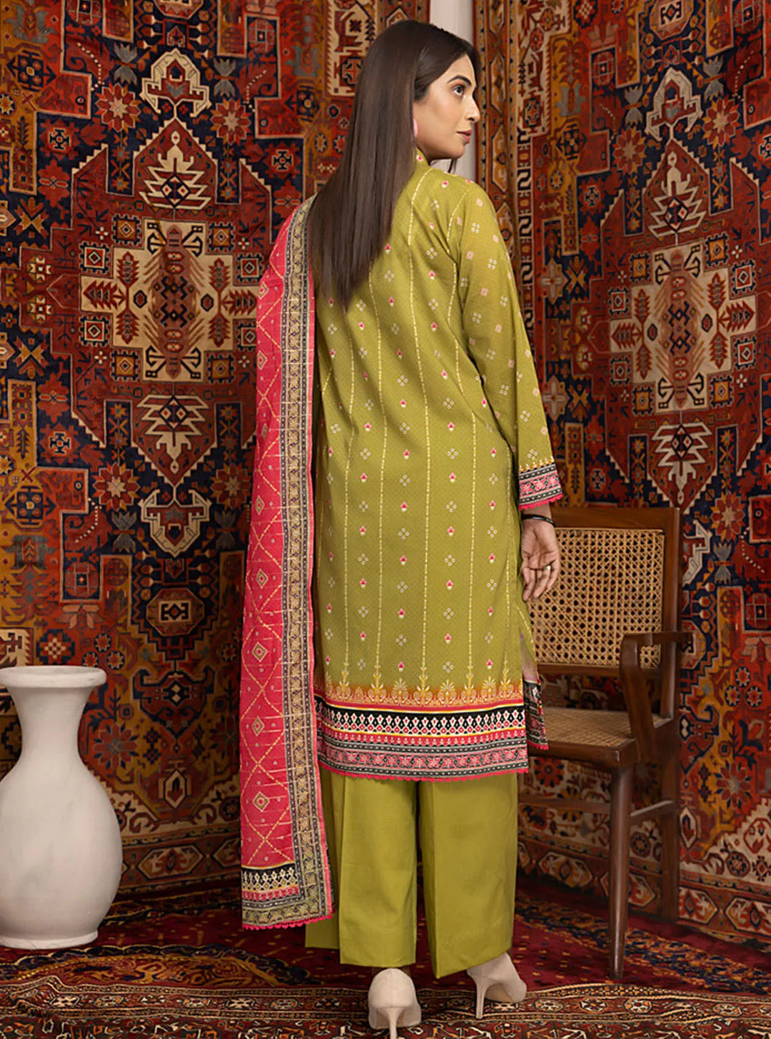 Zariwa By Regalia Textiles Printed Lawn Suit Unstitched 3 Piece RGT24Z D-03 - Summer Collection