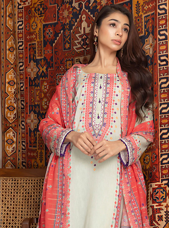 Zariwa By Regalia Textiles Printed Lawn Suit Unstitched 3 Piece RGT24Z D-05 - Summer Collection