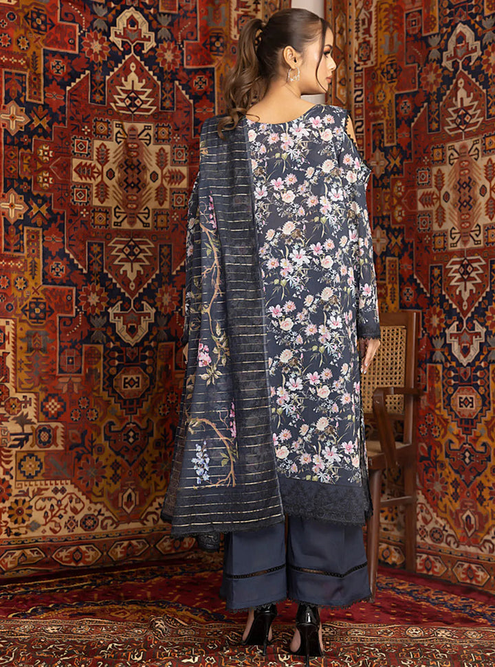 Zariwa By Regalia Textiles Printed Lawn Suit Unstitched 3 Piece RGT24Z D-06 - Summer Collection
