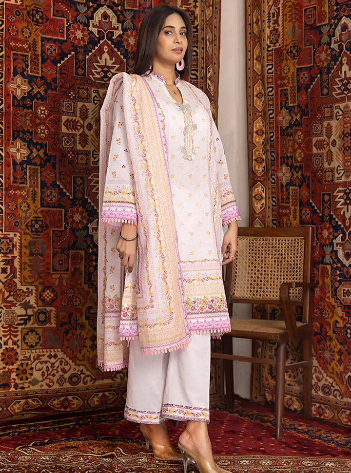 Zariwa By Regalia Textiles Printed Lawn Suit Unstitched 3 Piece RGT24Z D-07 - Summer Collection