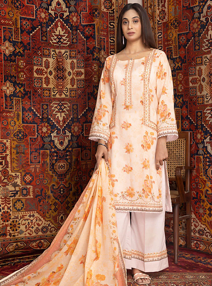 Zariwa By Regalia Textiles Printed Lawn Suit Unstitched 3 Piece RGT24Z D-09 - Summer Collection