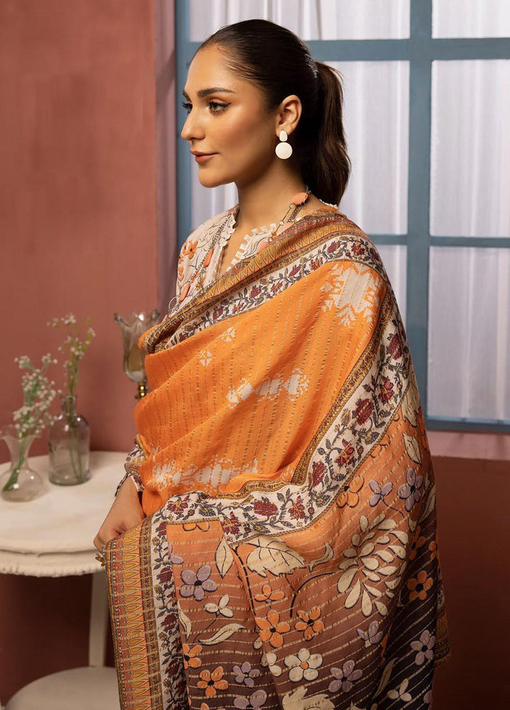 Zarki's By Riaz Arts Printed Khaddar Suits Unstitched 3 Piece RA23ZK D-01 - Winter Collection