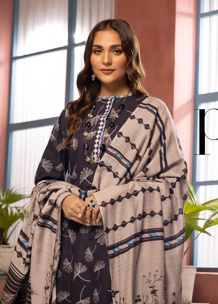 Zarki's By Riaz Arts Printed Khaddar Suits Unstitched 3 Piece RA23ZK D-05 - Winter Collection