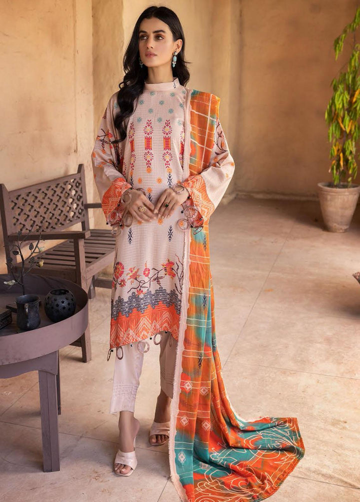 Zarki's by Riaz Arts Printed Viscose Suits Unstitched 3 Piece RA22ZV 04 - Winter Collection