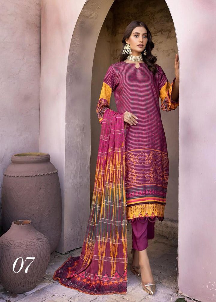 Zarki's by Riaz Arts Printed Viscose Suits Unstitched 3 Piece RA22ZV 07 - Winter Collection
