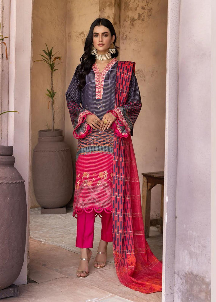 Zarki's by Riaz Arts Printed Viscose Suits Unstitched 3 Piece RA22ZV 09 - Winter Collection
