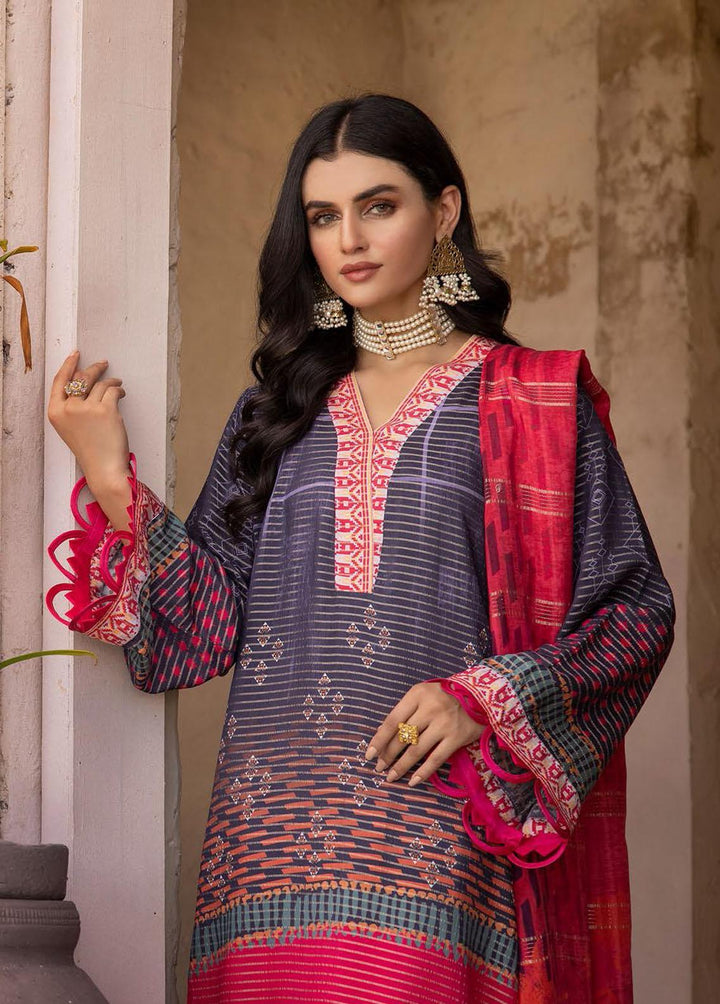 Zarki's by Riaz Arts Printed Viscose Suits Unstitched 3 Piece RA22ZV 09 - Winter Collection