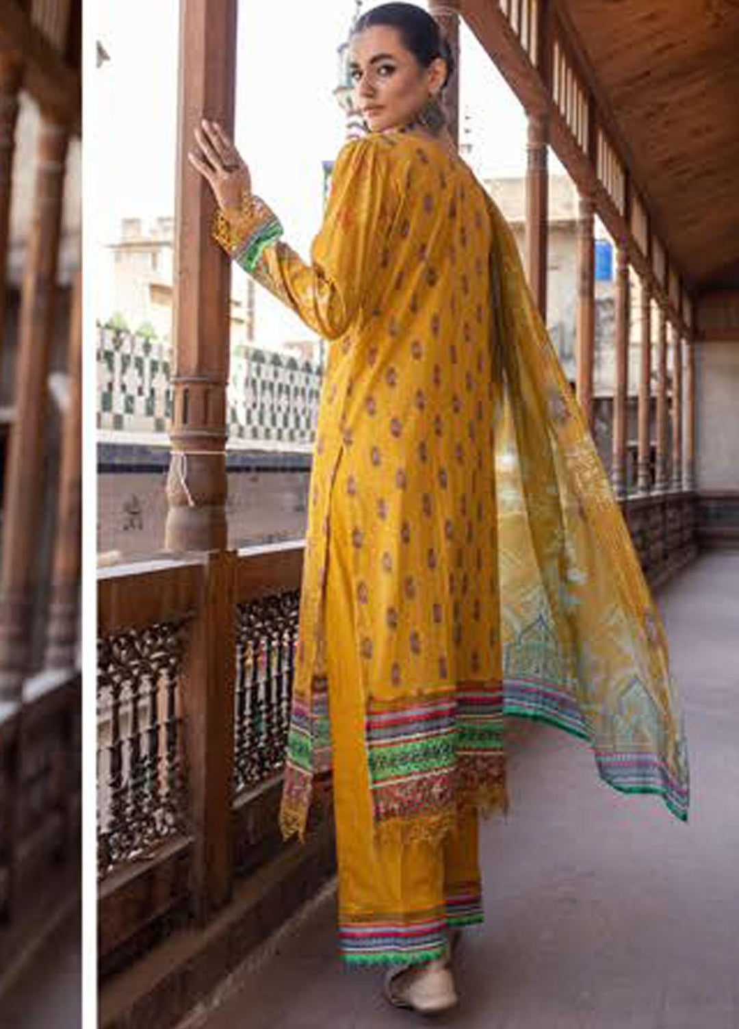 Zarkis By Riaz Arts Printed Chikankari Suits Unstitched 3 Piece RA23Z D-01 - Summer Collection