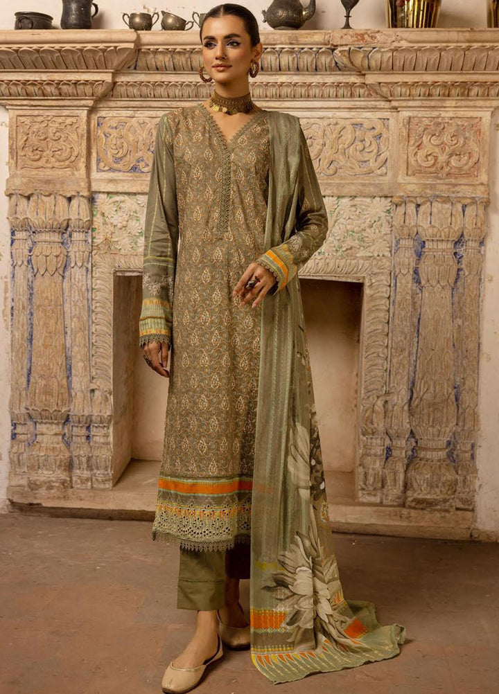 Zarkis By Riaz Arts Printed Chikankari Suits Unstitched 3 Piece RA23Z D-03 - Summer Collection