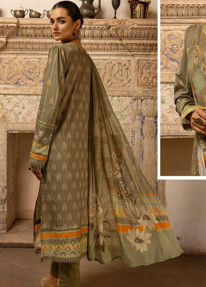 Zarkis By Riaz Arts Printed Chikankari Suits Unstitched 3 Piece RA23Z D-03 - Summer Collection