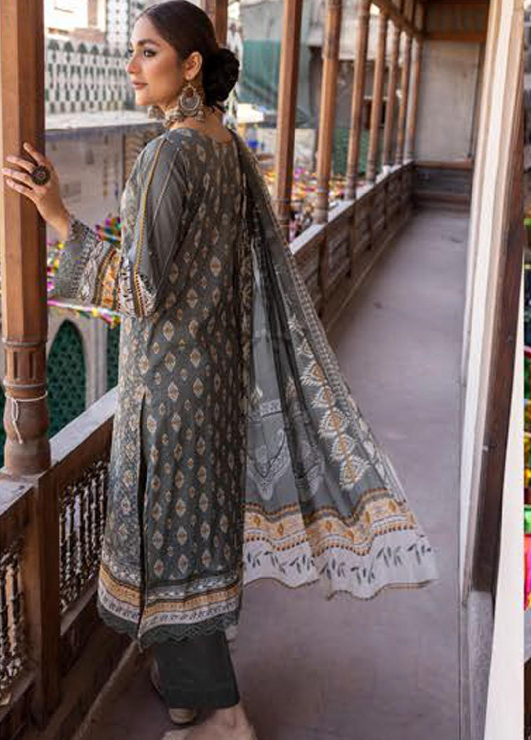 Zarkis By Riaz Arts Printed Chikankari Suits Unstitched 3 Piece RA23Z D-05 - Summer Collection