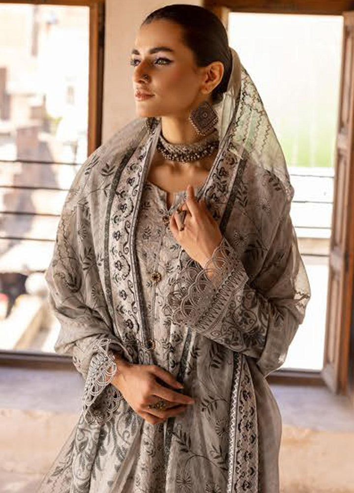 Zarkis By Riaz Arts Printed Chikankari Suits Unstitched 3 Piece RA23Z D-06 - Summer Collection